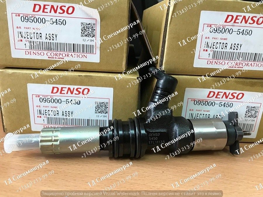 Характеристики форсунок denso